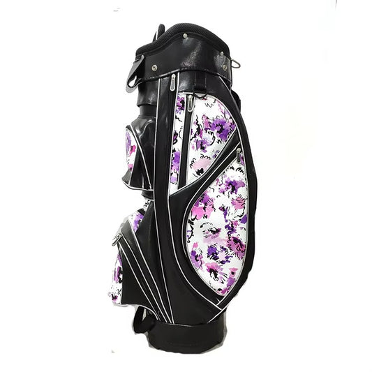 Design Custom Logo Promotion Soft and Durable Practical PU Golf Bag
