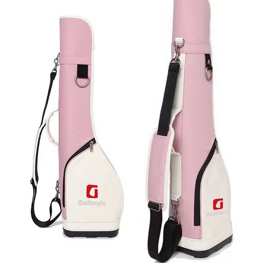 Custom Waterproof Leather Park Golf Bag Parkgolf Pouch Gun Golf Bags