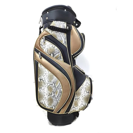 New Design Portable Novelty Cheap Travel Case Custom Standard PU Leather Golf Bag