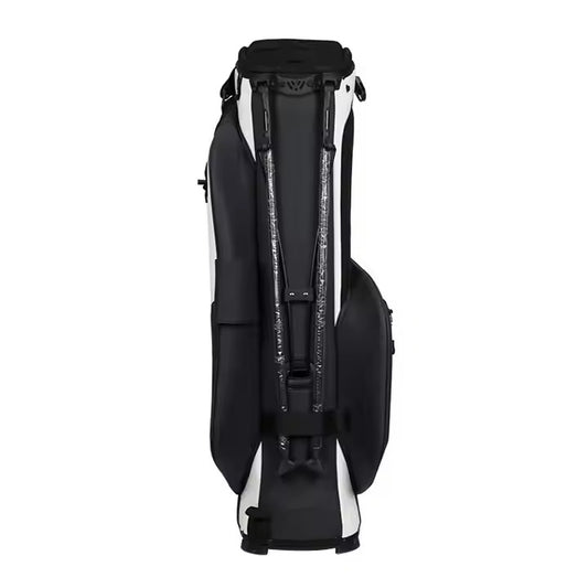 Custom Stand Premium Hard Golf Bag Pu Leather Golf Staff Bag on Wheeled